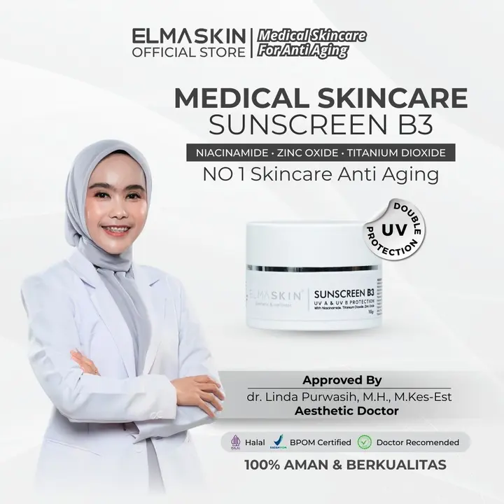 ELMASKIN Sunscreen B3 SPF 35 PA+++